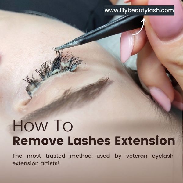 How To Remove Lashes Extension