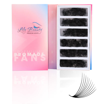 Mix 6in1 | Promade Lashes 10D | 1.500 Fans