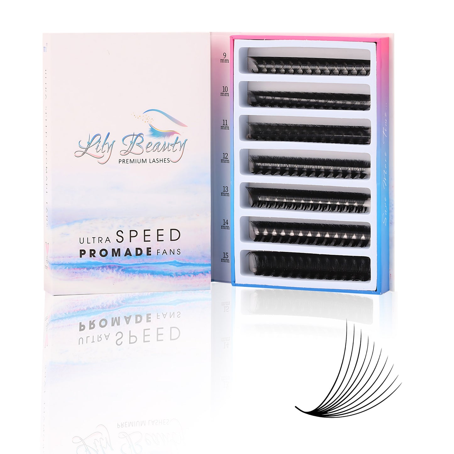 Mix 10D Ultra-Speed | Pro-made Lashes | 1000 fans