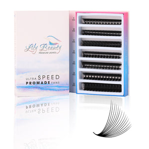 Load image into Gallery viewer, Mix 14D Ultra-Speed | Pro-made Lashes | 1000 fans
