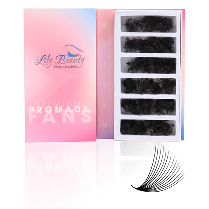 Mix 6in1 | Promade Lashes 14D | 1.500 Fans