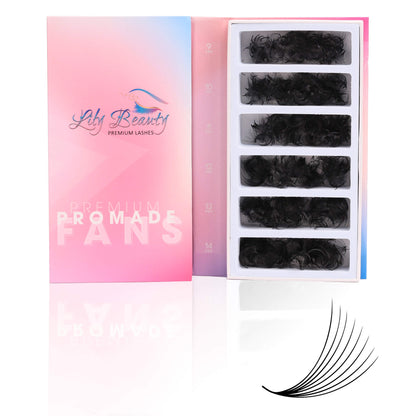 Mix 6in1 | Promade Lashes 8D | 1.500 Fans