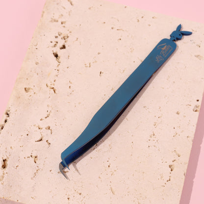 Blue Rabbit Lash Tweezers - Fiber Tip