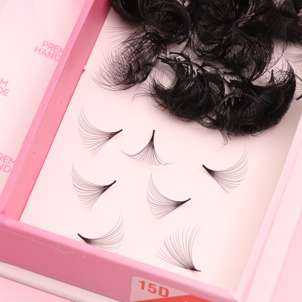 Handmade 15D Lashes | Thickness 0.03 | 500 Fans