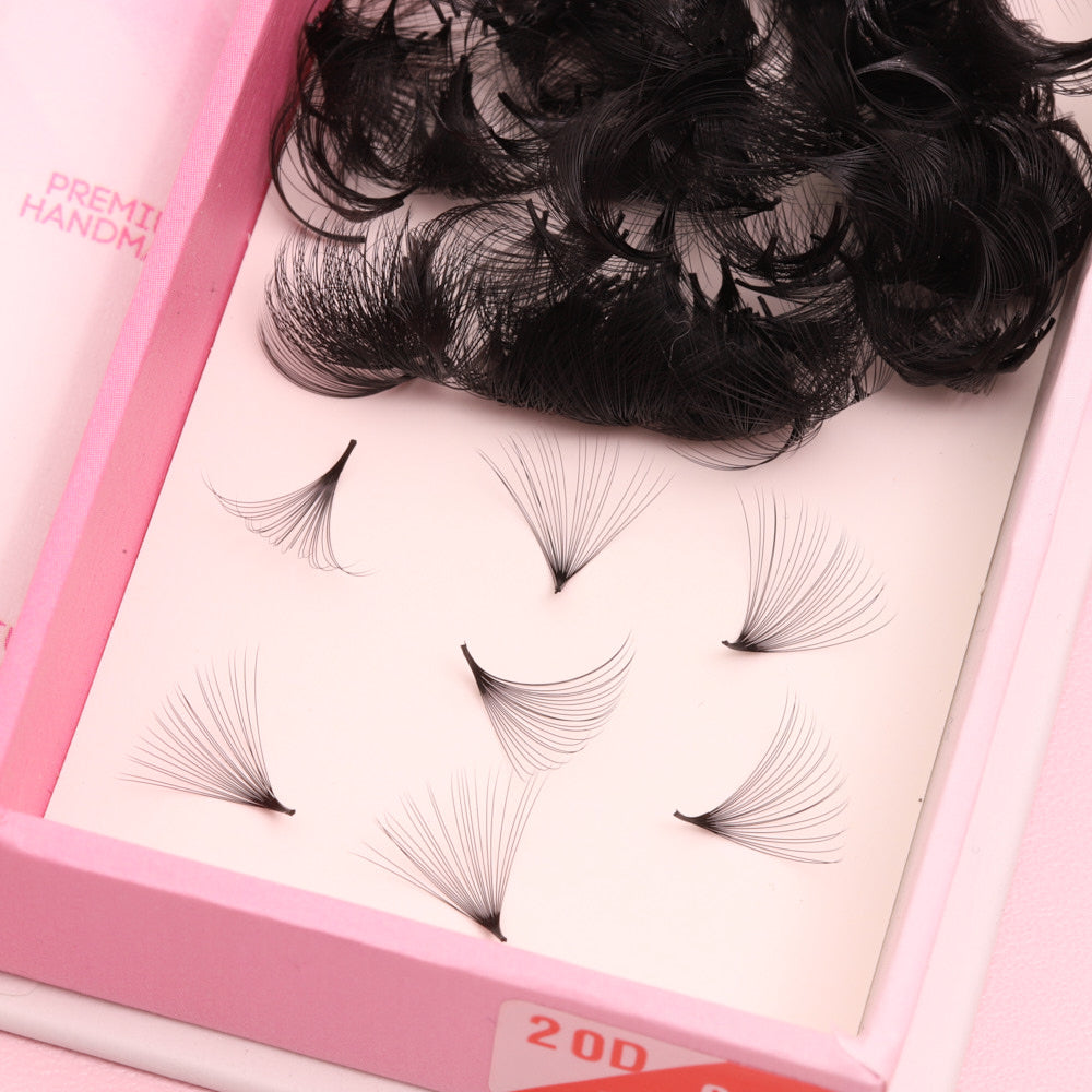 Handmade  Loose Lashes | Bundle set 20D | 1500 fans