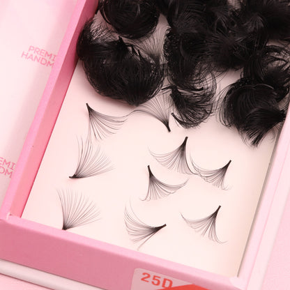 Mega | Handmade 25D Lashes | Thickness 0.03 | 500 Fans