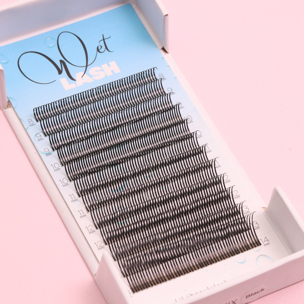 wet look lashes