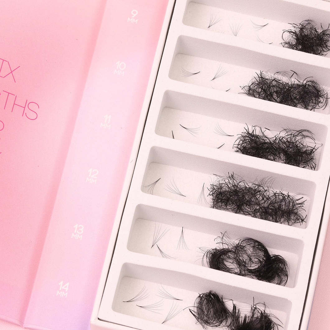 Mix 6in1 | Promade Lashes 5D | 1.500 Fans