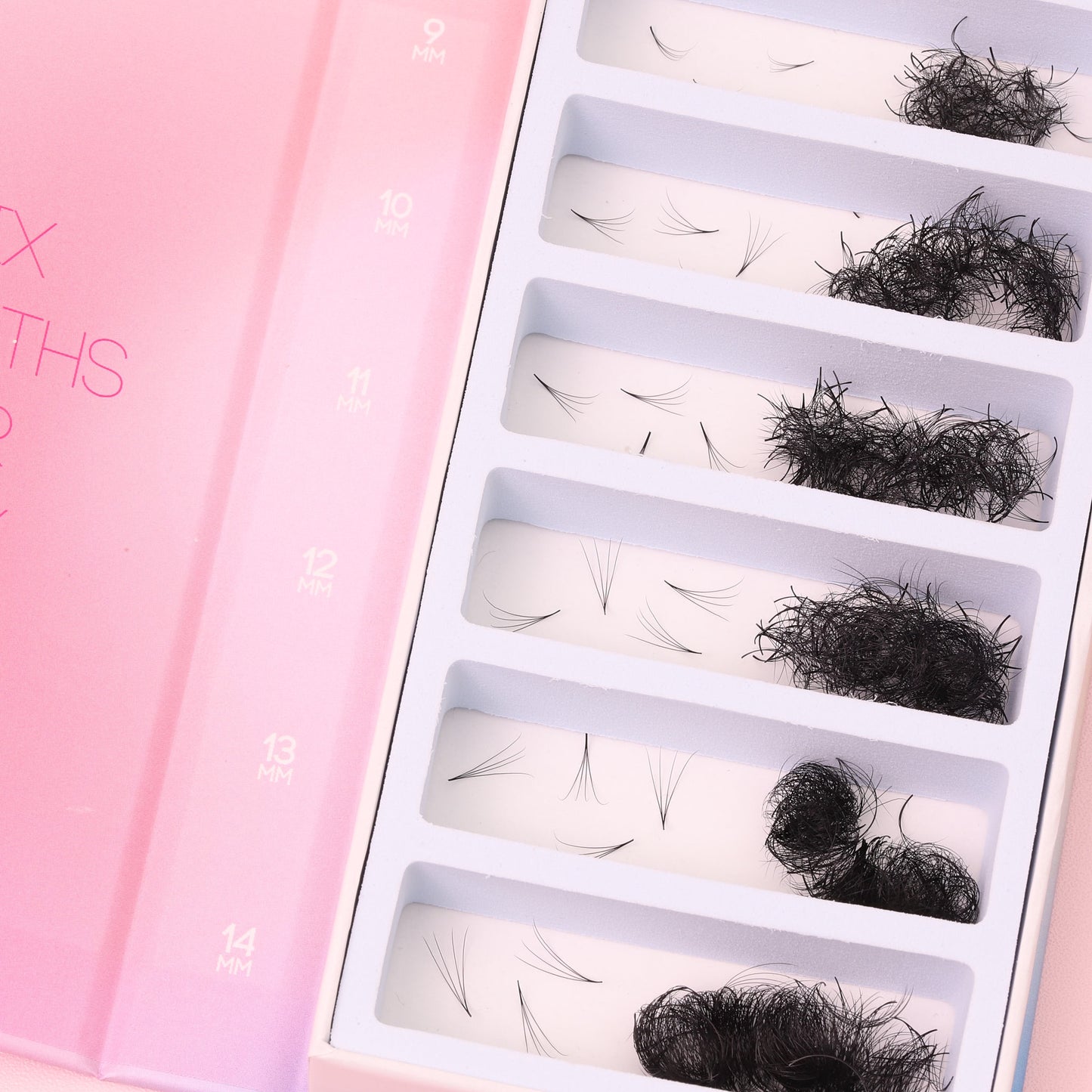 Mix 6in1 | Promade Lashes 4D | 1.500 Fans