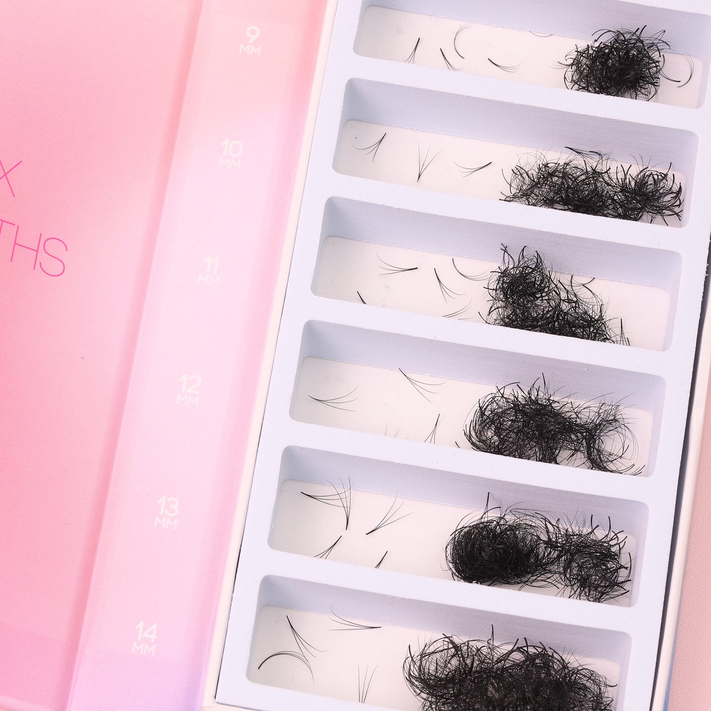 Mix 6in1 | Promade Lashes 3D | 1.500 Fans