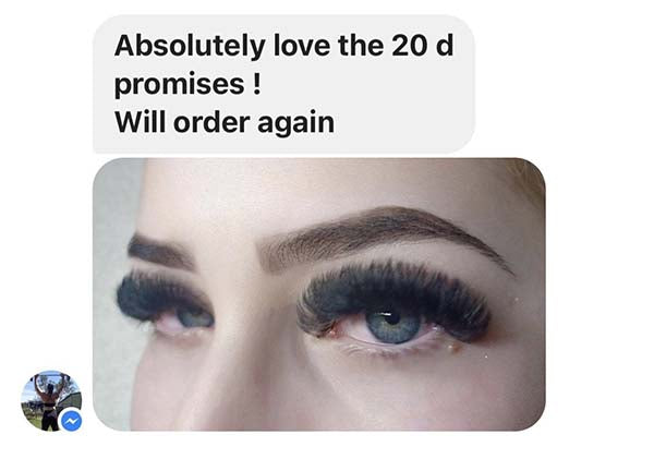 Handmade 20D Lashes Extension