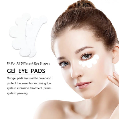 White Flowers Eye Gel Pads | 50pcs