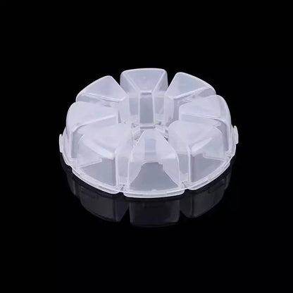 Lash Storage | 8 compartments | Flower Plastic Box